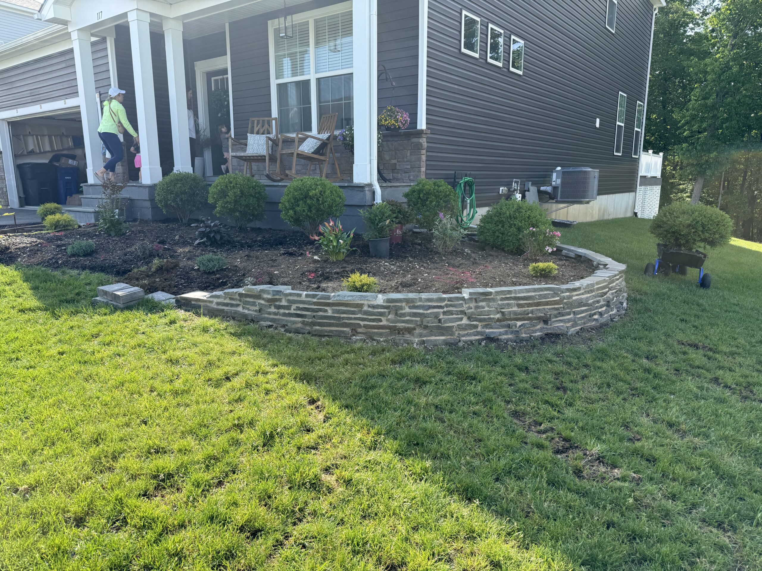IMG_5935 local paved wall for side garden with concrete sidewalk free quotes free estimates